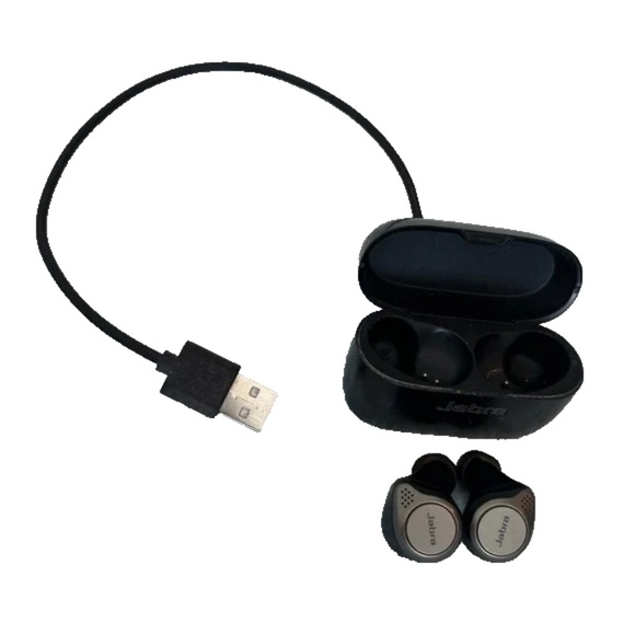 JABRA ELITE 75t Noise Cancelling Ear Buds with Charger - Picture 7 of 9